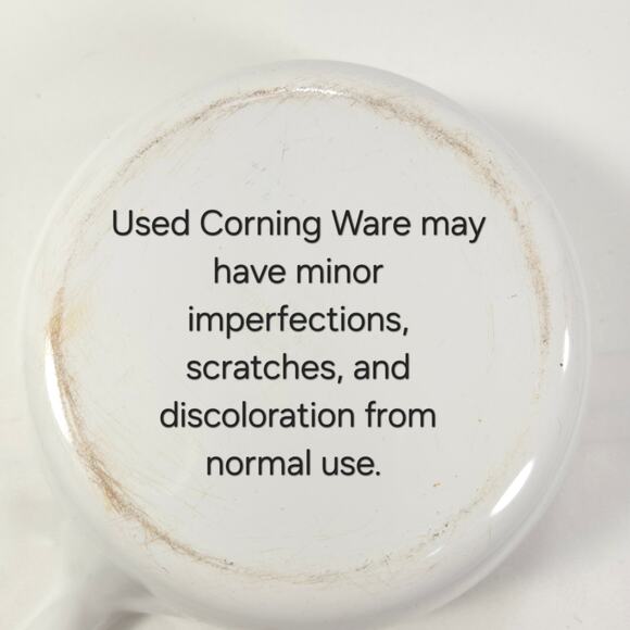 Corning Ware Blue Cornflower Bundle #P-1-B Casserole Dish w/Lid #P-81-B Saucepan - Picture 7 of 7